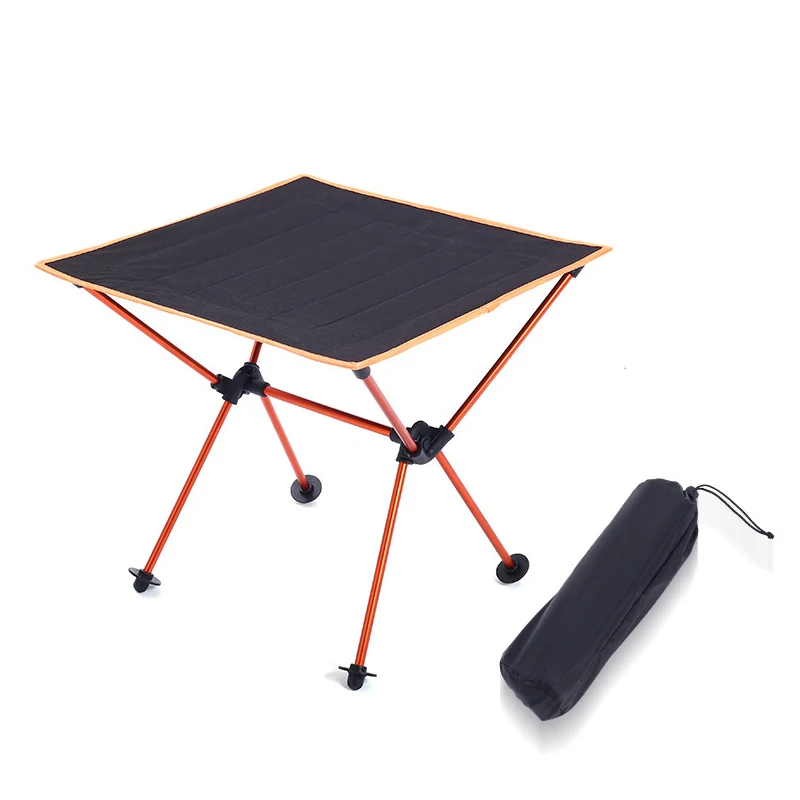 Portable Lightweight Outdoors Table For Camping Table Aluminium Alloy Picnic BBQ Folding Tables Outdoor Tavel Portable Tables - Цвет: SC23800OR