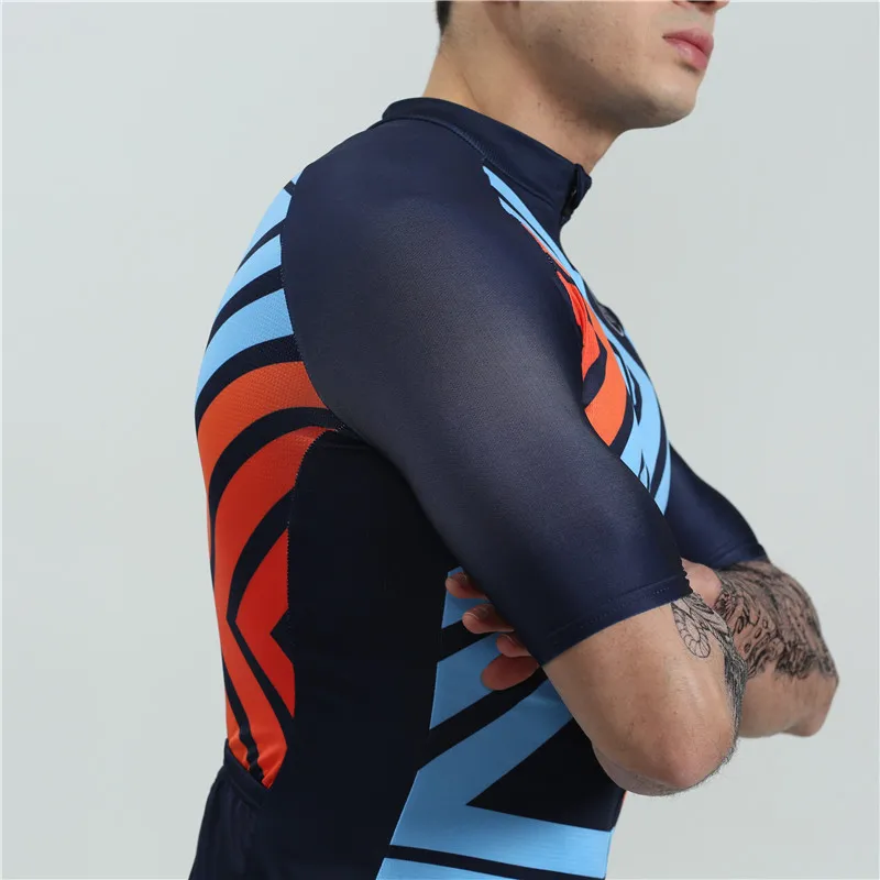 2019 BOESTALK men cycling jersey set summer short sleeve stripes cycling clothes ropa ciclismo hombre bike sports cycling kit