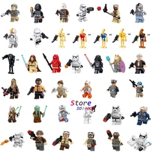 50 шт. первый заказ Rebel s Pilot Obi-Wan Kenobi Emperor'S строительный блок для детской игрушки