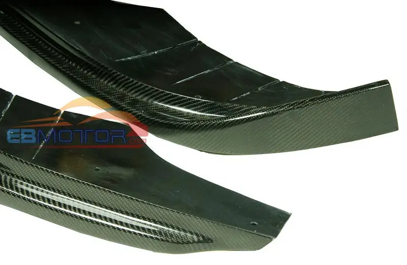 Carbon Fiber Front Spiltter spoiler 1pair For BMW F10 5-Series 528 535 550 standard model 2011-2014