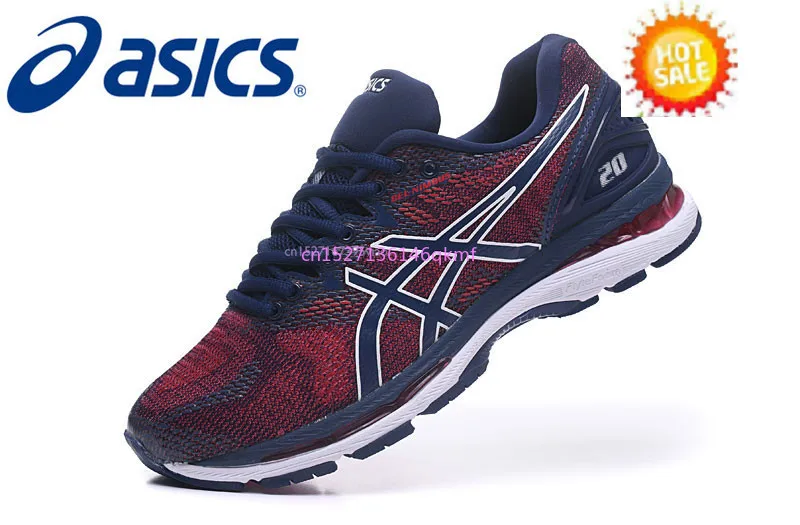 Горячая Распродажа, оригинальные кроссовки Asics Gel-Nimbus 20, Новое поступление, мужские спортивные кроссовки Asics, европейские размеры 40,5-45