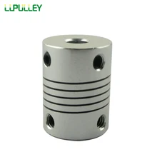 LUPULLEY CNC сцепление двигателя Гибкая соединительная муфта диаметр 19 мм Длина 24 мм/19x24 мм шаговый двигатель диаметр 3/4/5/6/8/10 мм 2 шт