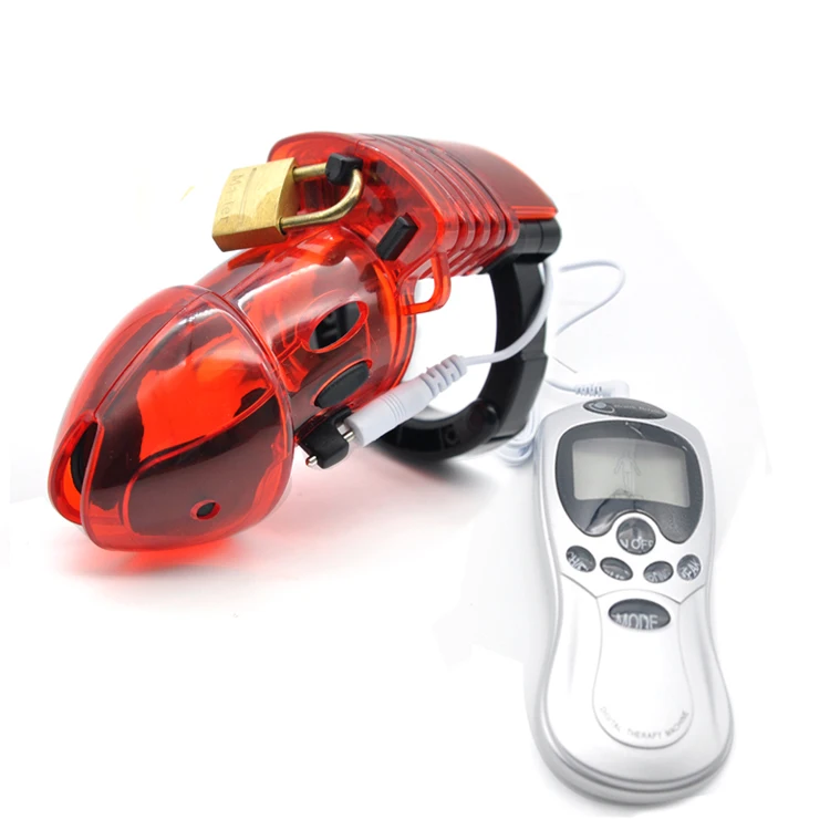 Sissy Trainer Eletro Shock Chastity Device Sissy Trainer Eletro Shock Chastity Device