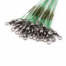 60 шт./лот сильный Пластик линии рыболовные снасти инструмент Блокировка безопасности рыбы веревка Рыба удочка защитные приспособления 15/25/30 см