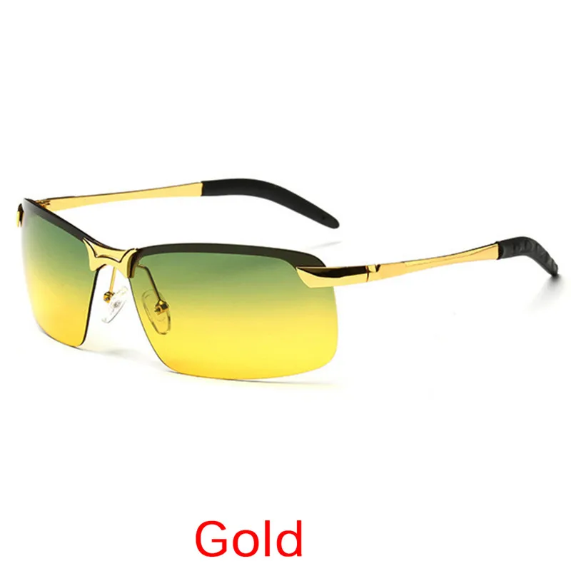 Men's Outdoor Sunglasses for Drivers Day Night Photochromic Polarized
