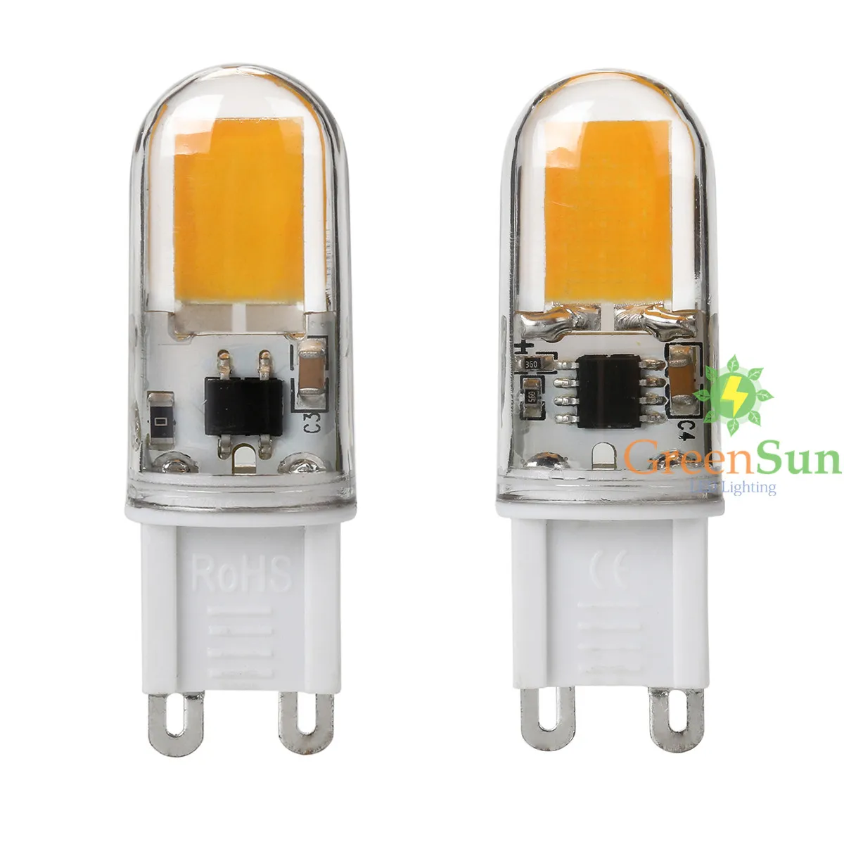Dimmable G9 COB Capsule Led Bulb 2.5W Replace Halogen Light Lamp Halogen Replacement Bulbs AC