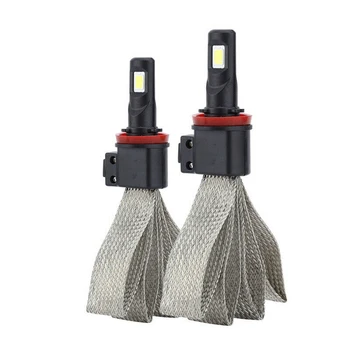 

2pcs LED Car Lights S7 60W H11/H8/H9 Car Headlight Lamp Bulb LED Light Conversion COB Lamp 6400LM 6000K Waterproof Car Fog Light