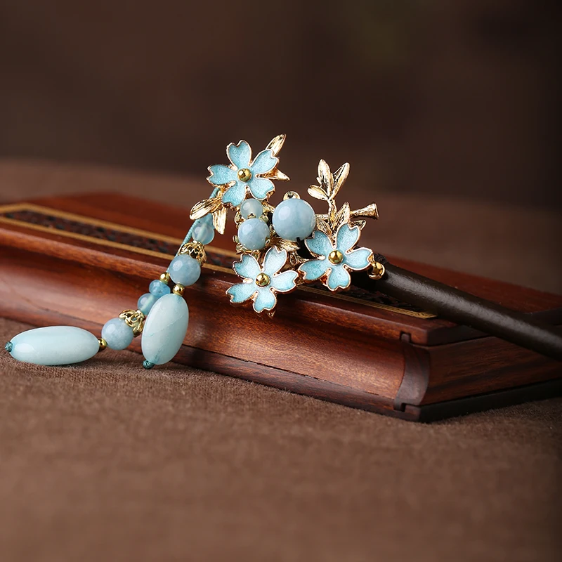 

Chinese style scorpion tassel hair tassel jewelry classical step waving cheongsam court wind hair accessories Hanfu woman