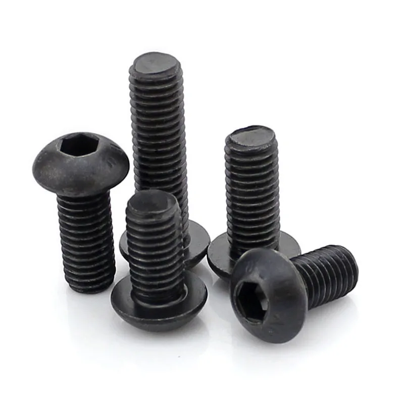 

M5-ISO7380 10.9-level Head Screws Within the Hexagonal, Head Screws Hexagonal Plate, Mushroom Head Screws M5*6-50mm
