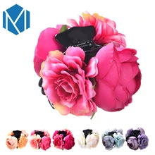 Новинка, заколка для волос с большим цветком, краб, высокое качество, для девушек, Элегантные Заколки для волос, богемные Заколки для женщин, аксессуары для волос, головной убор