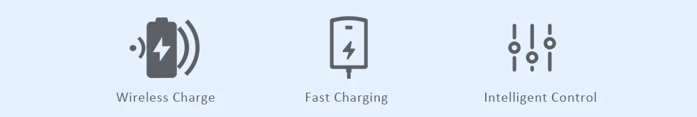 2 in 1 Fast Charging Wireless Charger Stations for Apple Watch / iPhone X / 8 Plus