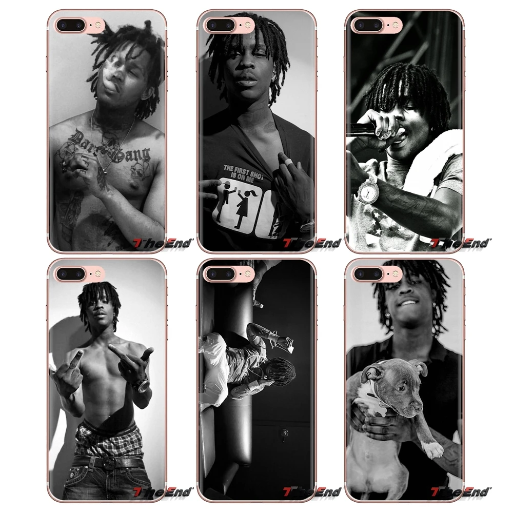 

For iPod Touch Apple iPhone 4 4S 5 5S SE 5C 6 6S 7 8 X XR XS Plus MAX Transparent Soft Cover Chief Keef glo gang songs and music
