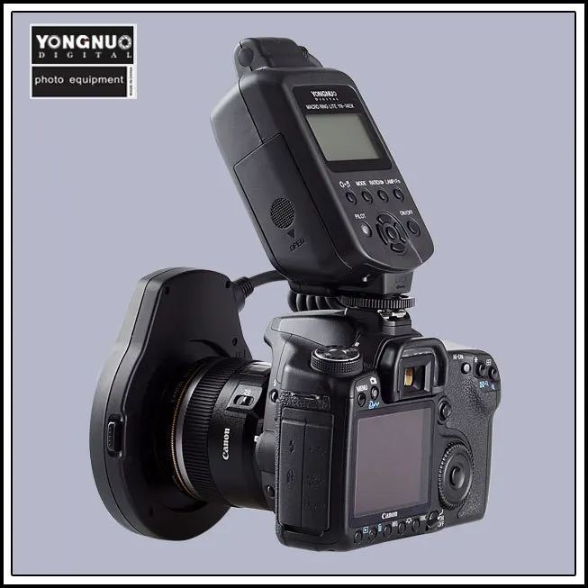 Yongnuo YN-14EX YongnuoYN 14EX TTL LED Macro Speedlite Ring Flash Light for Canon 5D Mark II 5D Mar - 32598666388