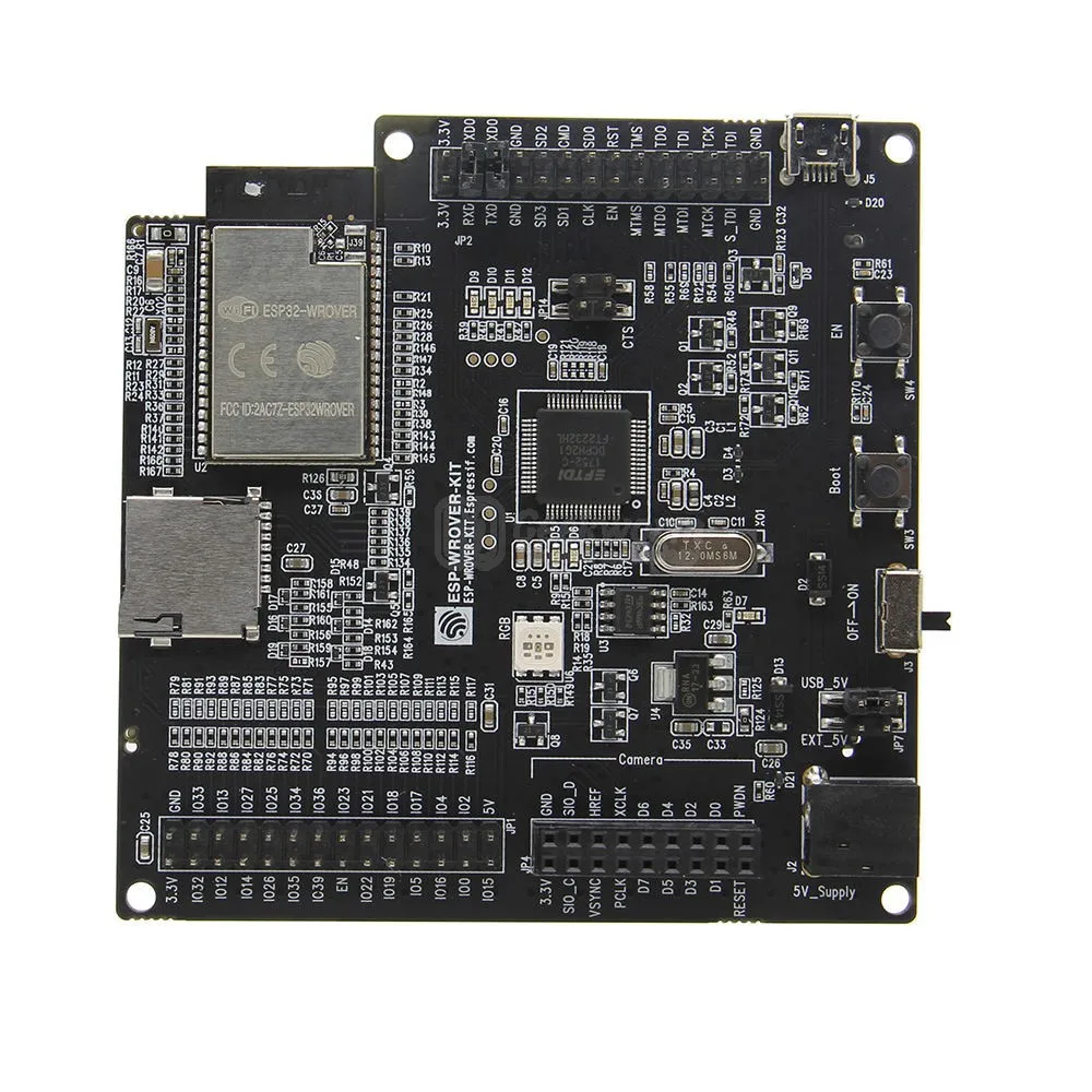 ESP WROVER KIT V4.1 Espressif ESP32 wroover Development Board с WiFi беспроводной Bluetooth 3 2 дюймовым цветным ЖК