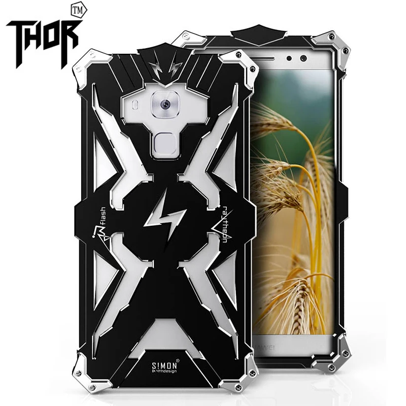 Мода Саймон для huawei g9 плюс Ударопрочный Металл Тор Ironman Защищает Случаи Телефон
