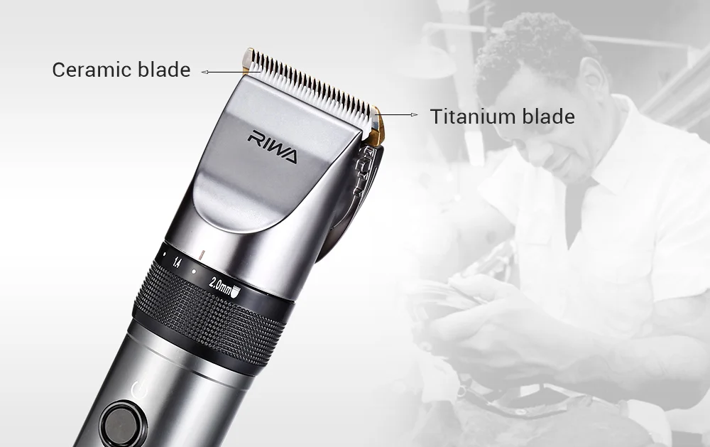 RIWA X9 Adjustable Electric Rechargeable Hair Clipper Haircut Trimmer