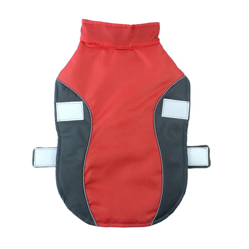 Fashion Large Dogs Jacket For Pet Oxford Cloth Waterproof Dog Coat Clothes Fleece Warm Winter Pet Clothes Small Medium Labrador