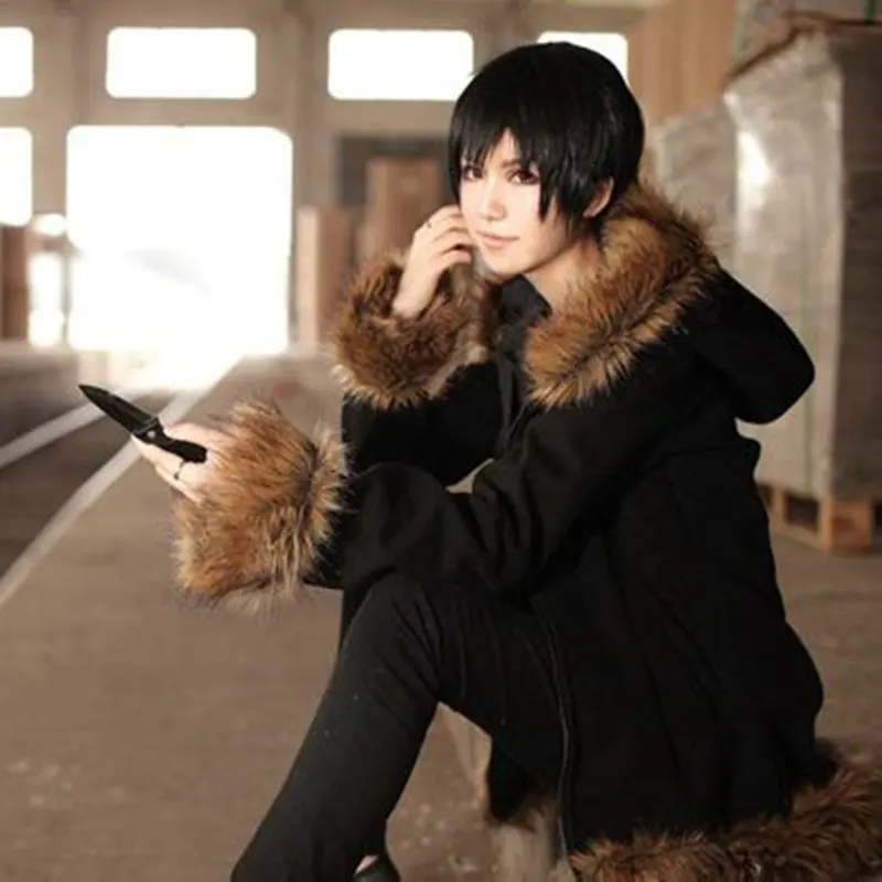 Orihara Изая маскарадные костюмы японского аниме Durarara одежда маскарад праздник