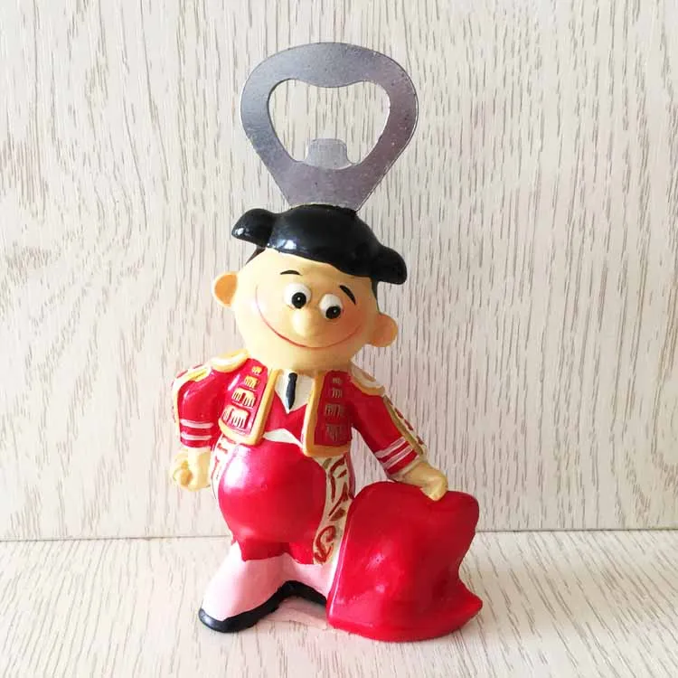 Us 9 0 10 Off European Spanish Matador Stereo Souvenirs Creative Home Furnishing Decorative Ornaments Opener In Fridge Magnets From Garden On