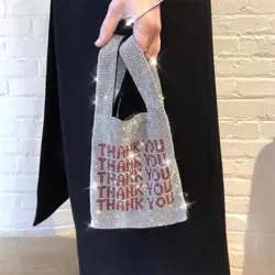 Для женщин известный бренд горный хрусталь дизайнерские ручные сумки 2019 шикарные бриллиантами Женская Роскошная сумка клатч вечерние