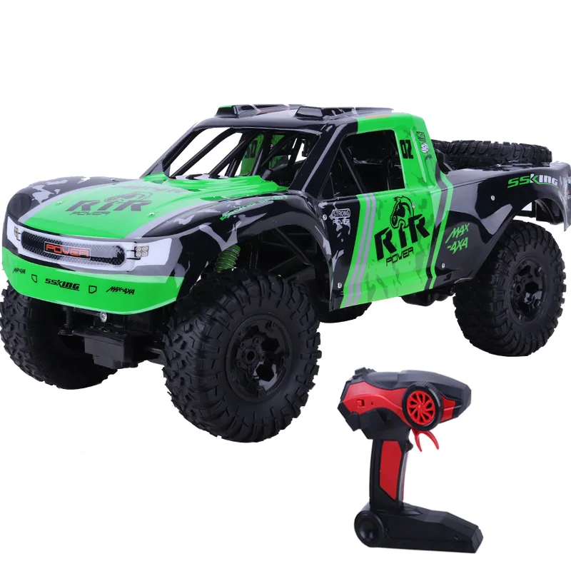 

1:10 4WD Electric RC Car 2.4G Remote Control Toy Cars Controlled 4x4 Drive Off-Road Bigfoot water land Vehicle Toys Kids Gift