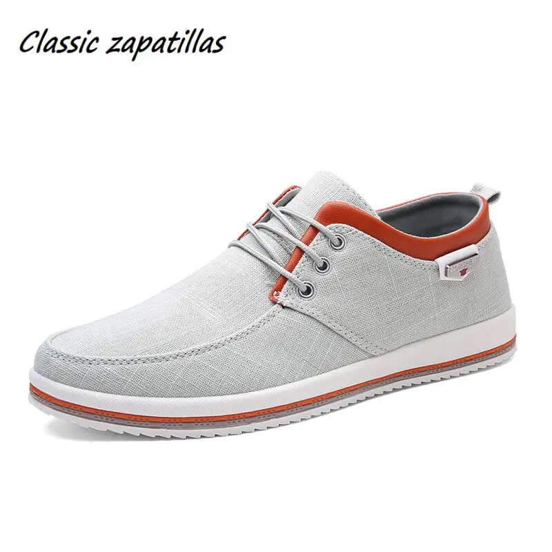 Новинка классическая парусиновая обувь Zapatillas мужская повседневная высокого
