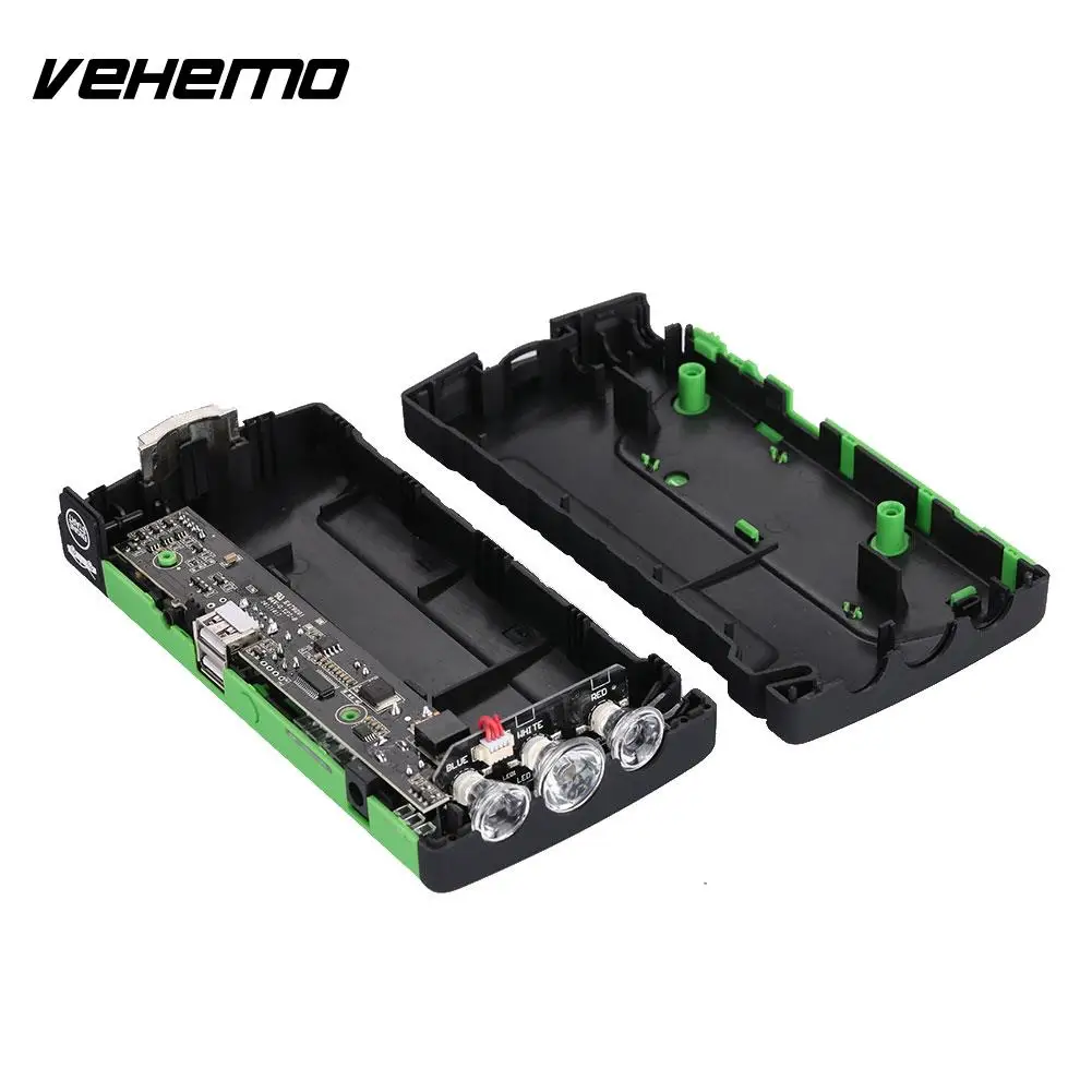 Dual USB Multifunctional Power Kit Car Power Bank Jump Starter Kit DIY Emergency Car Jump Starter Kit