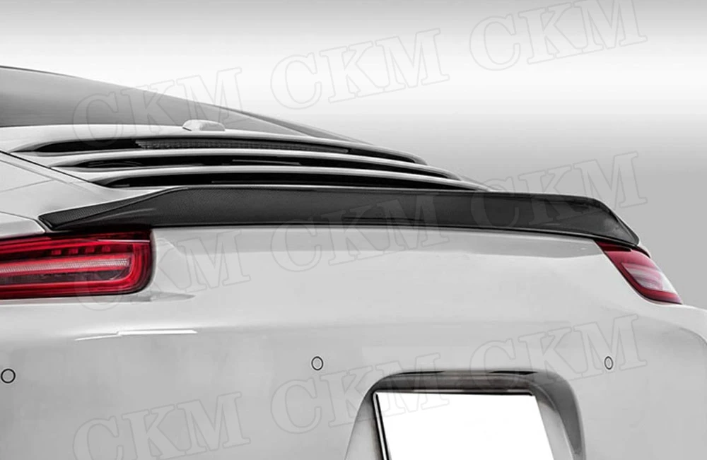 Углеродного волокна задний спойлер загрузки губы крыло для Porsche Carrera 911 991 2012 2013 VRS 911 V-RT Стиль FRP