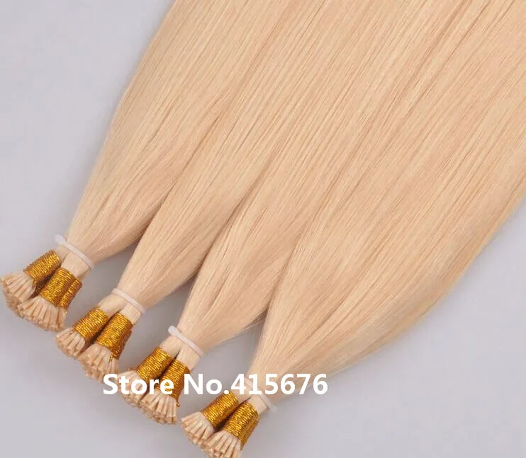

Peruvian virgin i tip hair extensions 1g/s 16"-24" 7a grade human i tip hair extensions 100s/lot keratin thick i tip hair