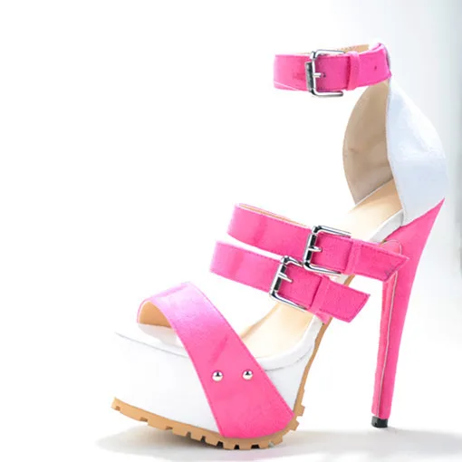 deep pink shoes