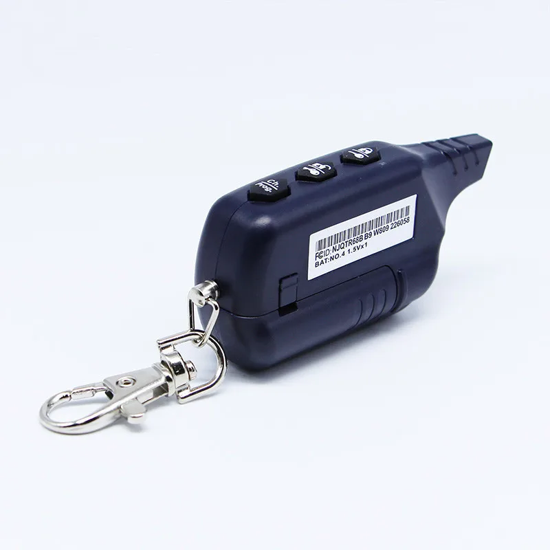 B9 Starline LCD Remote Controller For Two Way Car Alarm Starline B9 Twage Keychain Russian Version B9 Starline LCD Remote Controller For Two Way Car Alarm Starline B9 Twage Keychain Russian Version