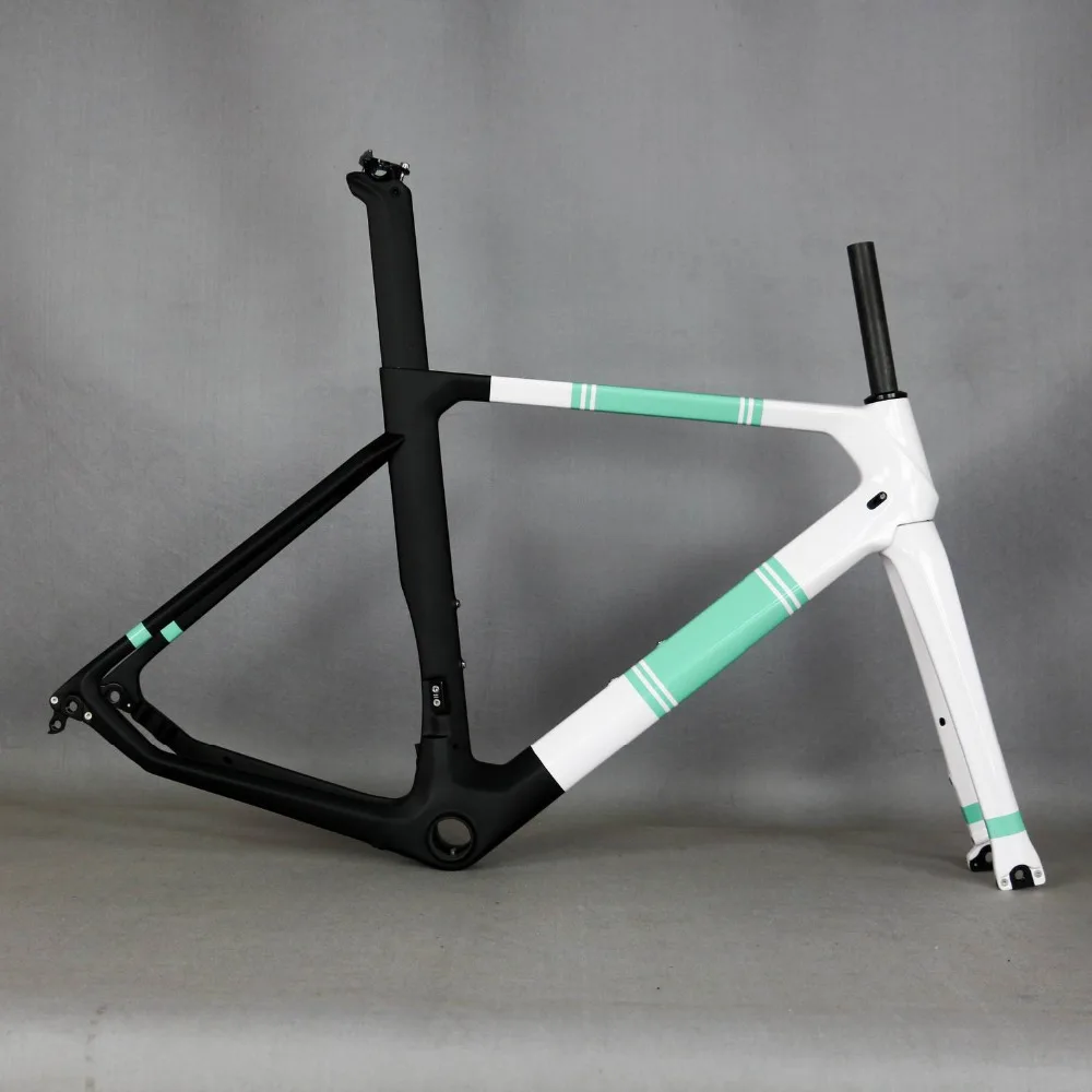 Best tantan bikes 2019 hot sale disc brake bike road carbon fiber frames factory price , disc carbon frame oem famous brand 5