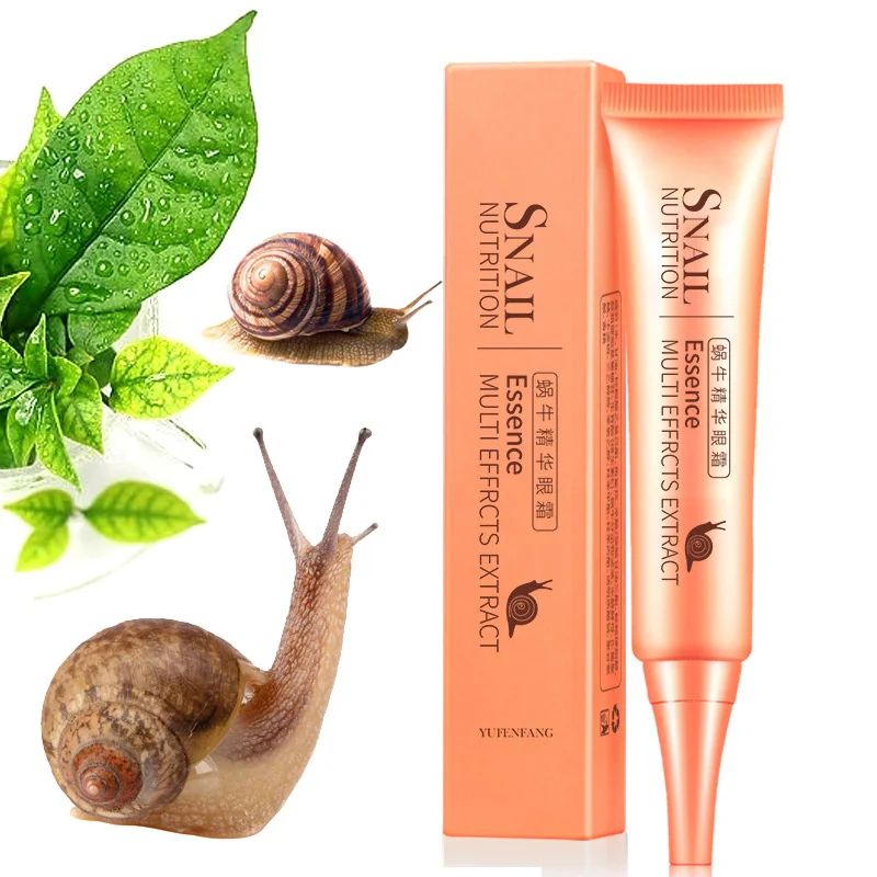 Snail Repair Eye Cream Essence Moisturizer Anti Aging Wrinkle Dark
