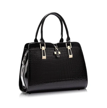 

Fashion 7 color women PU Leather handbags PU handbag leather women bag patent handbag Travel Bags