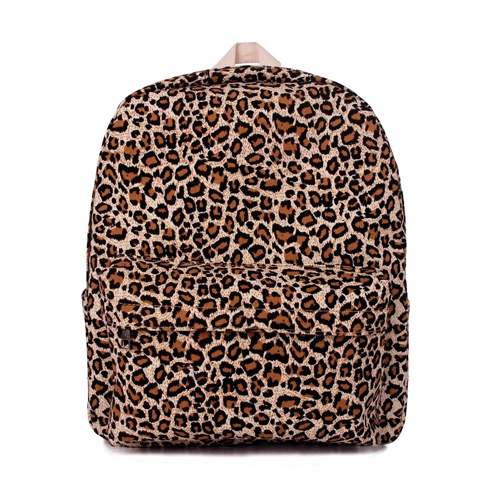 Wholesale Leopard Print Backpack Kids School Backpack Book Bag With Pockets DOM879-in Backpacks ...