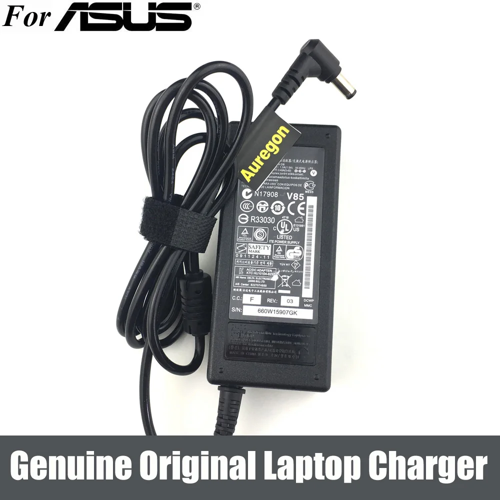 Оригинальные 65 W 19 V 3.42A Питание адаптер Зарядное устройство для ASUS EXA0703YH PA-1650-66 R417 R417MA EeeBook