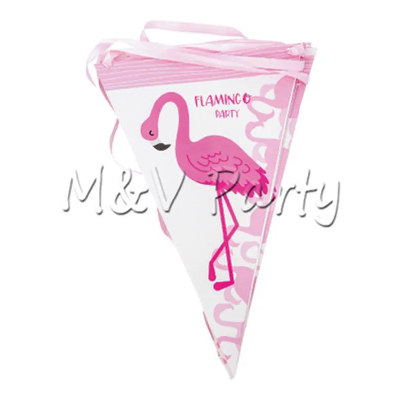 110 шт/партия мультфильм Розовый фламинго тема одноразовая посуда набор бумажные тарелки Комплект салфеток детский душ вечерние украшения