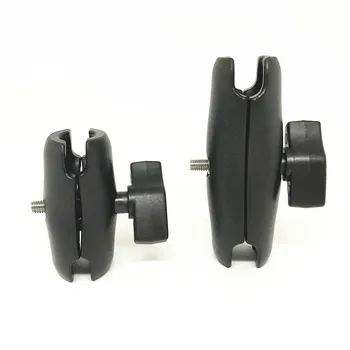 

65mm or 95mm 1 inch Ball Mount Double Socket Arm for Gopro Ram Mount Motorcycle Handlebar Mount Holder Extension Arm Ball Mount