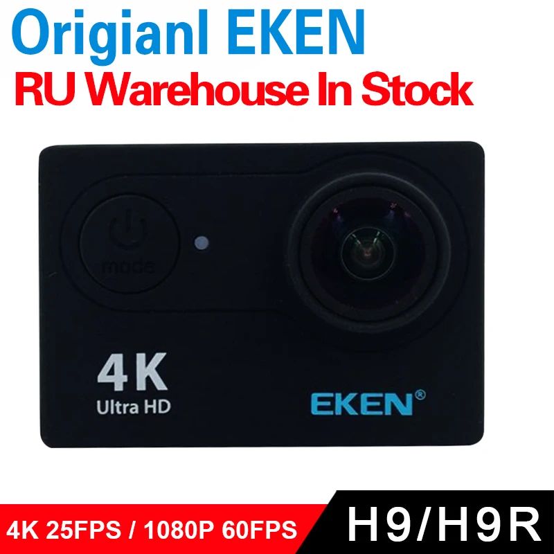 Buy Cheap Original Eken H9/H9R action camera 4K wifi Ultra HD 1080p/60fps 720P/120FPS Go waterproof mini cam pro bike video sports camera