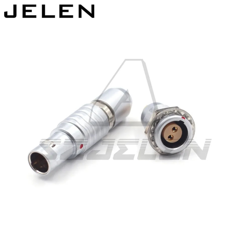 

SZJELEN Connector FGG/EGG 0B 2 3 4 5 6 7 9 Pin Male Connector Plug socket for Camera power plug, ARRI MINI time code plug