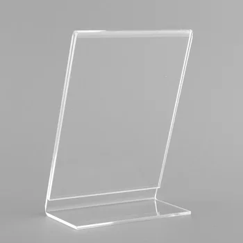 

Office Acrylic A6 Display Leaflet Stands Counter Plastic Message Board Menu COLLEGE Holder SCHOOL for Business Poster для дома