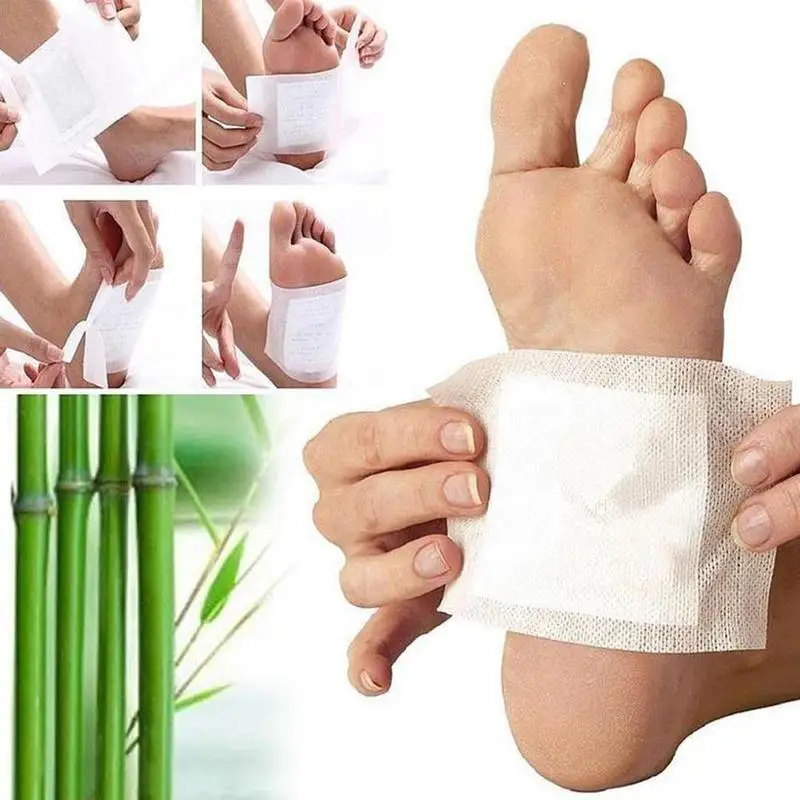 Пластыри для ног 5/10/15/20 Detox из полыни подушечки токсинов тела очищение травяной
