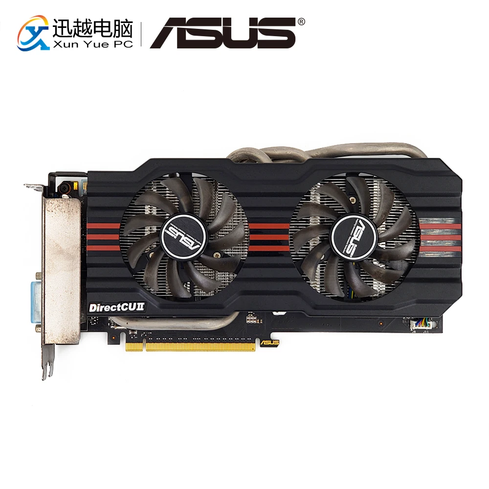 

ASUS GTX660 DiretCU II OC Original Graphics Cards 192 Bit GTX 660 GDDR5 Video Card VGA DVI HDMI For Nvidia GTX660