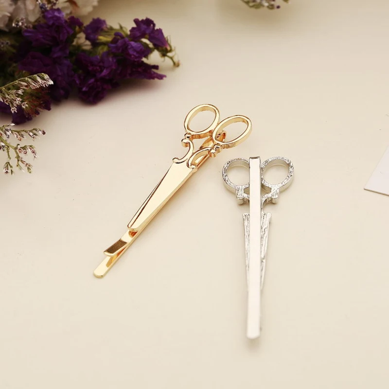 Creative-Scissors-Shape-Women-Lady-Girls-Hair-Clip-Delicate-Hair-Pin-Hair-Barrette-Hair-Accessories-Decorations 6