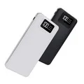 30000 mah power Bank Dual USB lcd bank портативное зарядное устройство для мобильного телефона