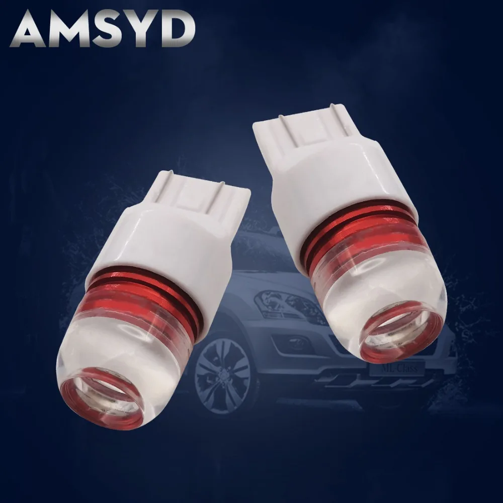 Из 2 предметов из светодиодный высокое Мощность T20 7443 10W кри лампы резервные