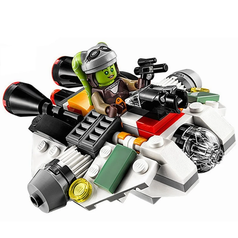 

Star Wars The Ghost Miniature Space Fighter Building Blocks Toys For Children Gift Compatible Legoing Starwars