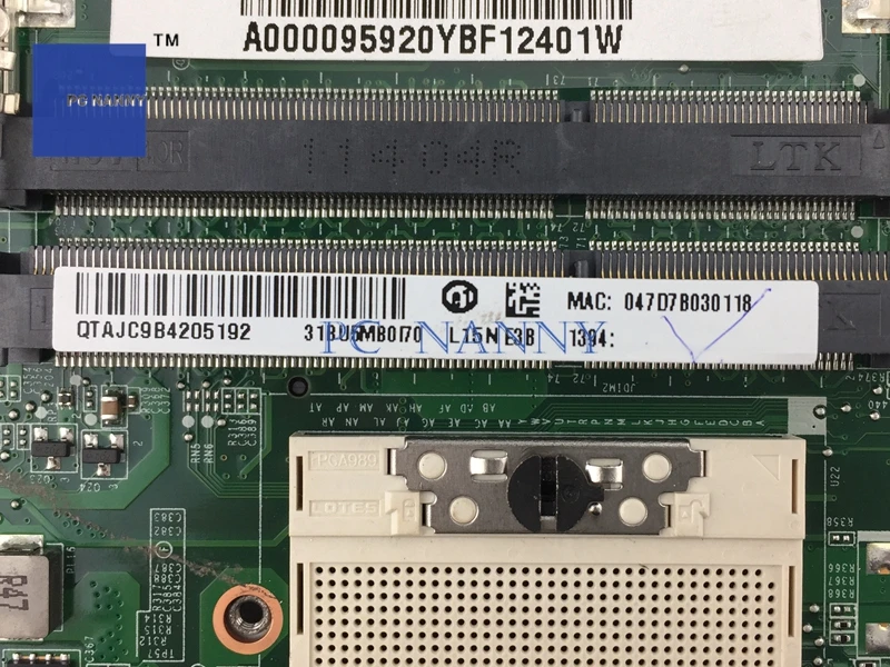 NOKOTION A000095920 DA0BU5MB8E0 для Toshiba L730 L735 Материнская плата Intel GMA HD HM65 материнская плата для ноутбука работает