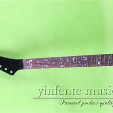 S-00157#25." черный Электрический Гитары шеи отличное качество палисандр гриф 24 лада