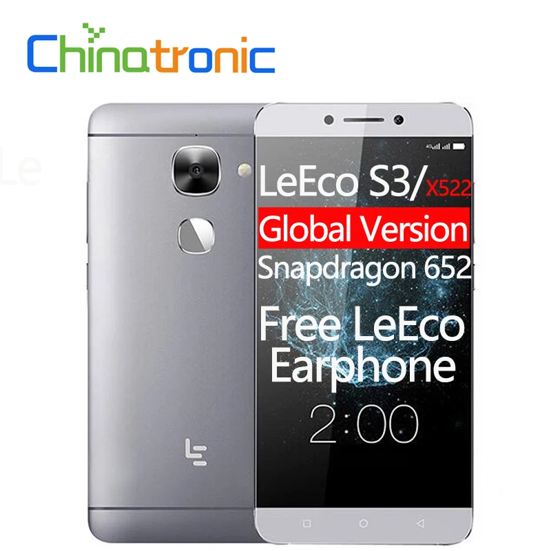 Глобальная версия LeEco Le S3 LeTV X522 FDD LTE мобильный телефон Snapdragon 652 Восьмиядерный 5